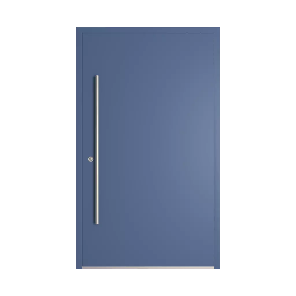 RAL 5023 Bleu distant portes-dentree modeles dindecor 6004-pvc  