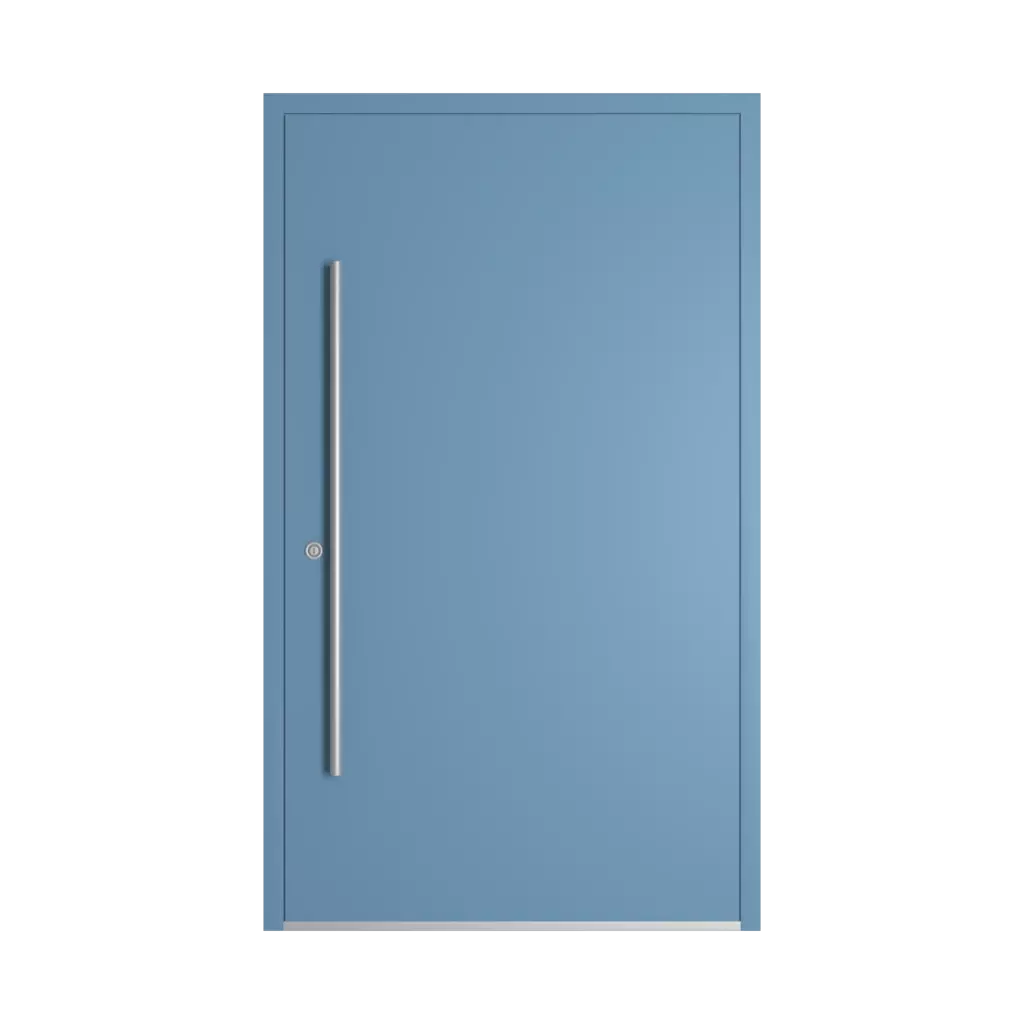 RAL 5024 Bleu pastel portes-dentree modeles dindecor 6011-pvc  