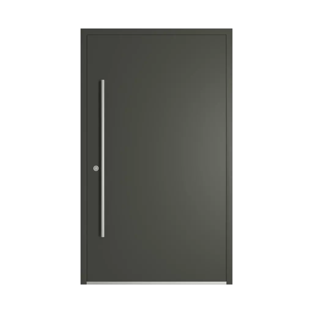 RAL 6006 Olive gris portes-dentree modeles dindecor model-1101  