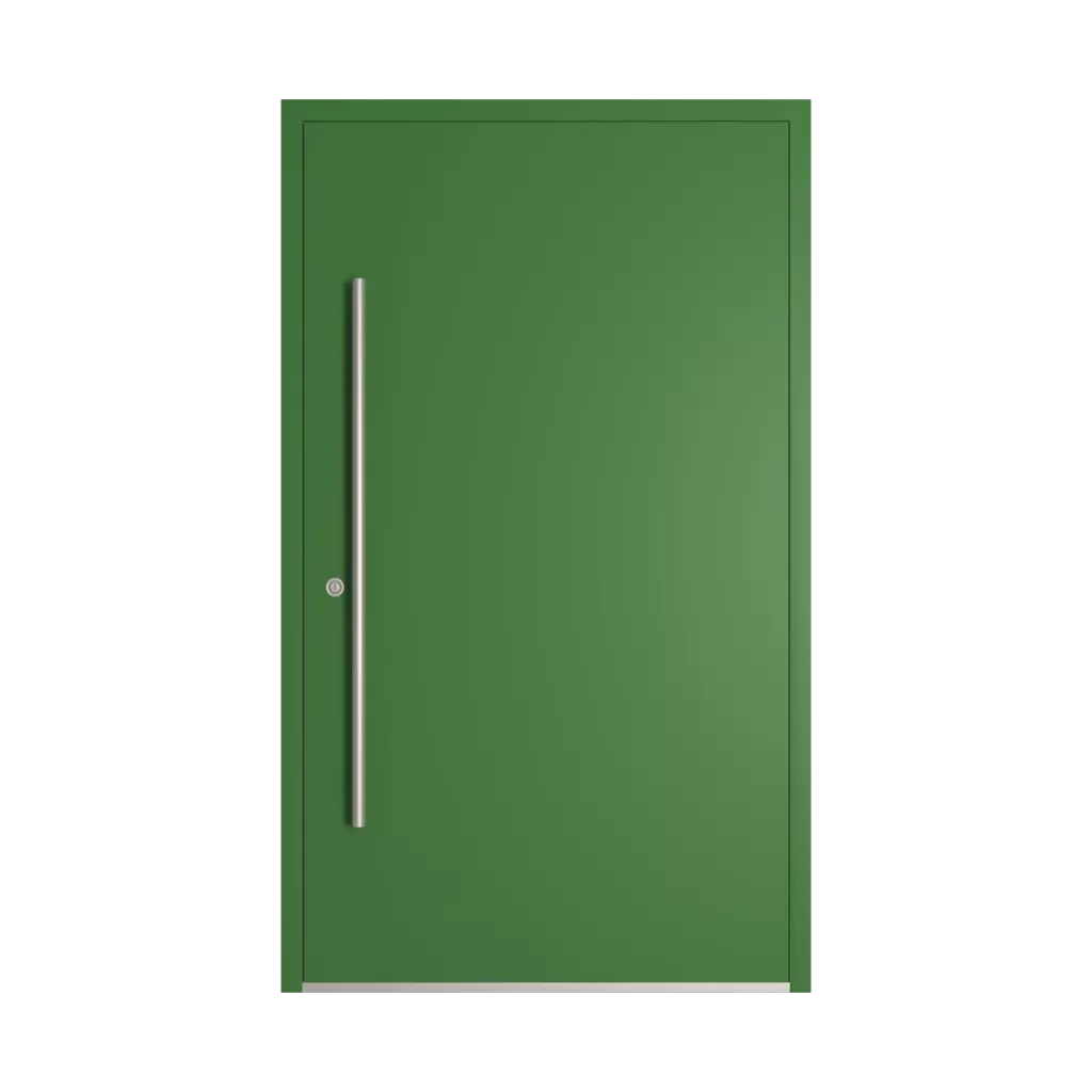 RAL 6010 Vert herbe produits portes-dentree-en-aluminium    