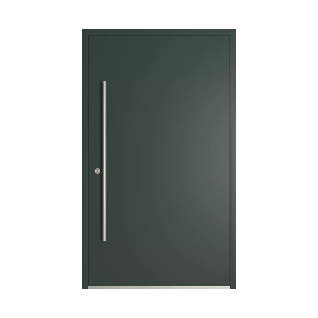 RAL 6012 Vert noir portes-dentree modeles dindecor 6019-pvc  