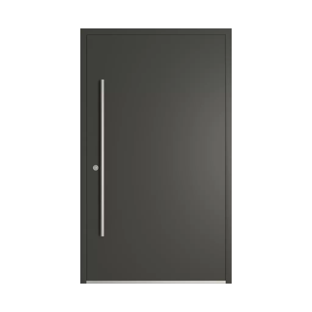 RAL 6015 Olive noir portes-dentree modeles mdp model-4  