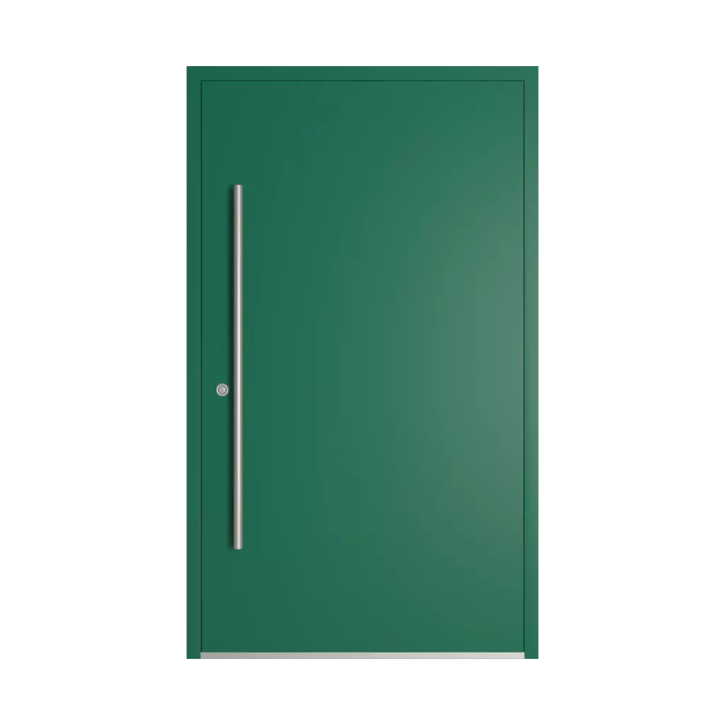 RAL 6016 Vert turquoise portes-dentree modeles dindecor model-6128  