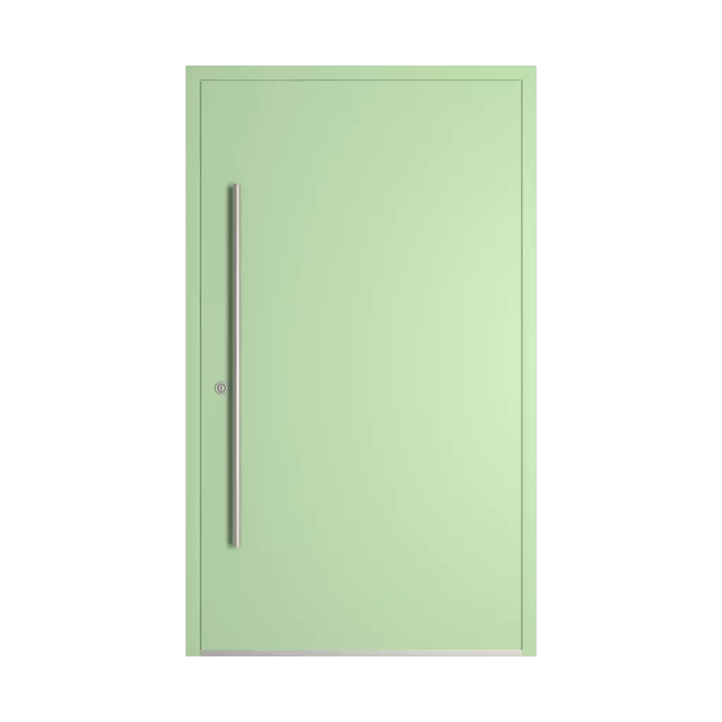 RAL 6019 Vert blanc portes-dentree modeles dindecor be04  