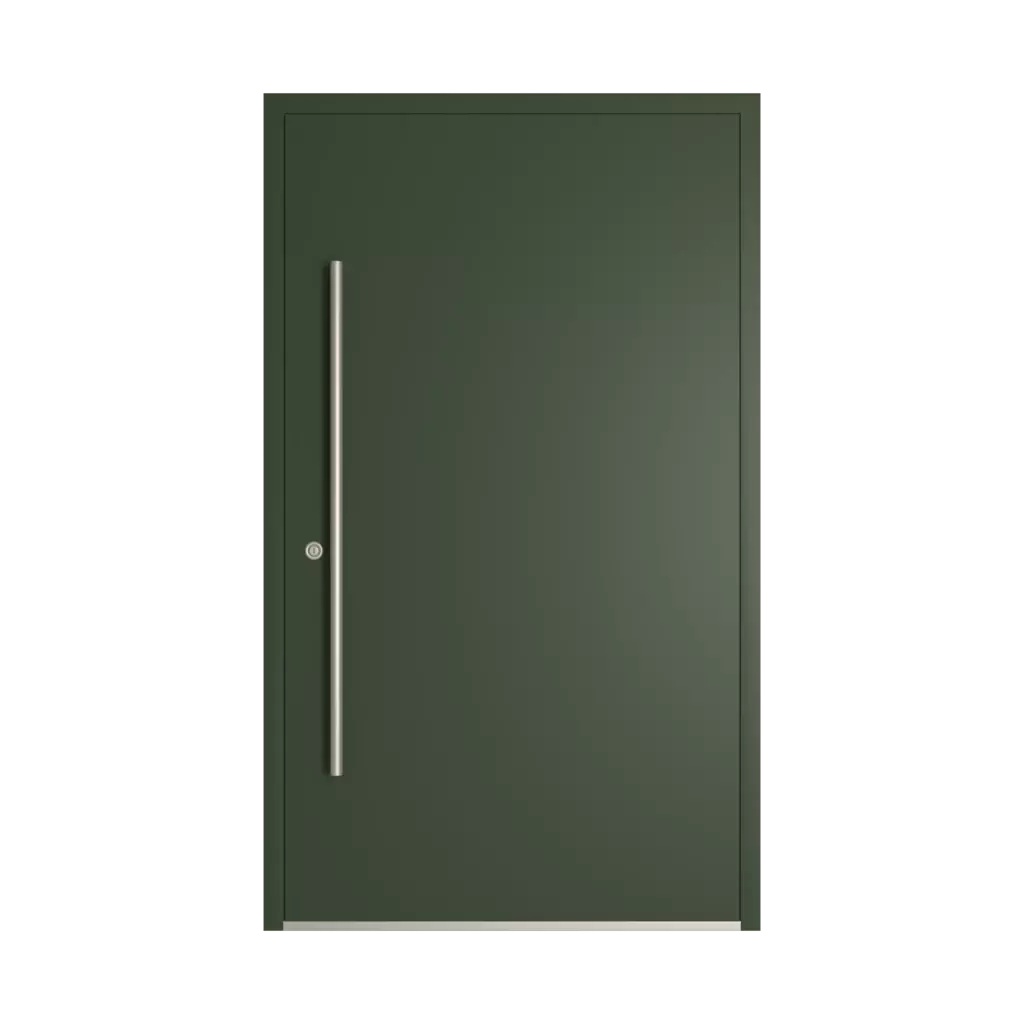 RAL 6020 Vert oxyde chromique portes-dentree modeles dindecor 1701-pvc  