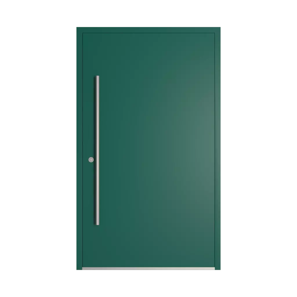 RAL 6026 Vert opale portes-dentree modeles dindecor model-1702  