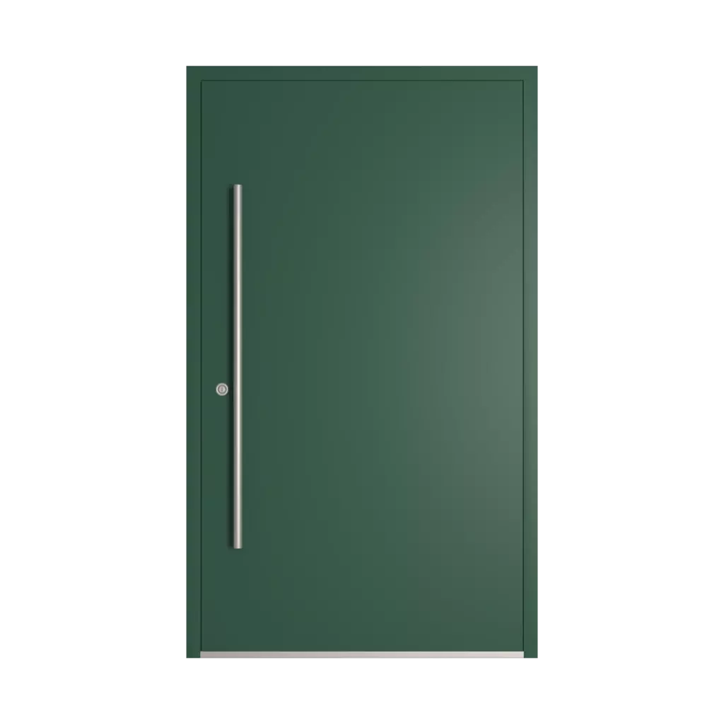 RAL 6028 Vert pin portes-dentree modeles dindecor sk01-beton  