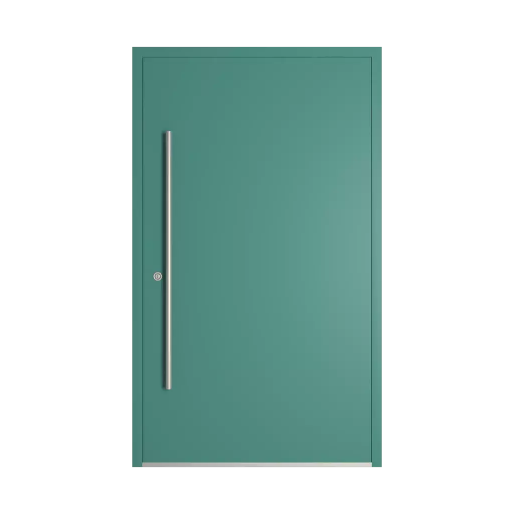 RAL 6033 Turquoise menthe portes-dentree modeles dindecor sk02-beton  