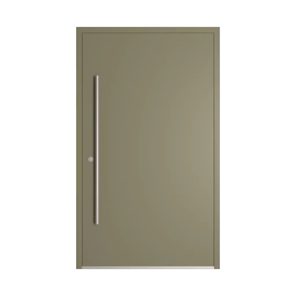 RAL 7002 Gris olive portes-dentree modeles dindecor sk06-grey  