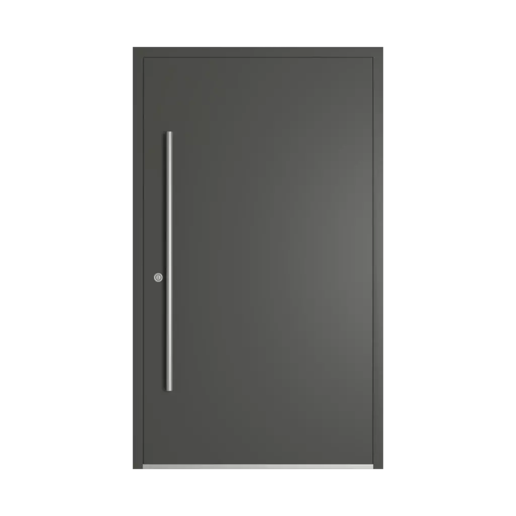 RAL 7022 Gris terre d’ombre portes-dentree modeles dindecor sk01-grey  