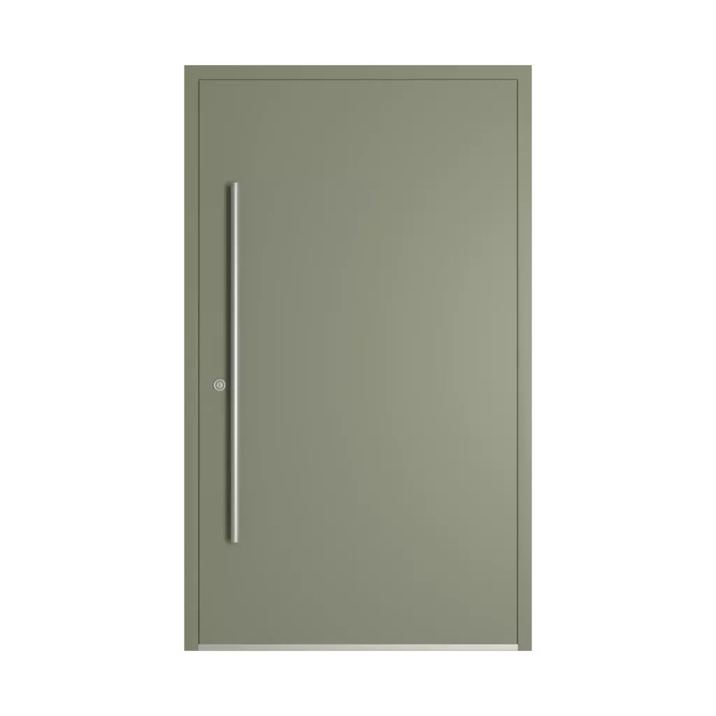 RAL 7033 Gris ciment portes-dentree couleurs-des-portes  