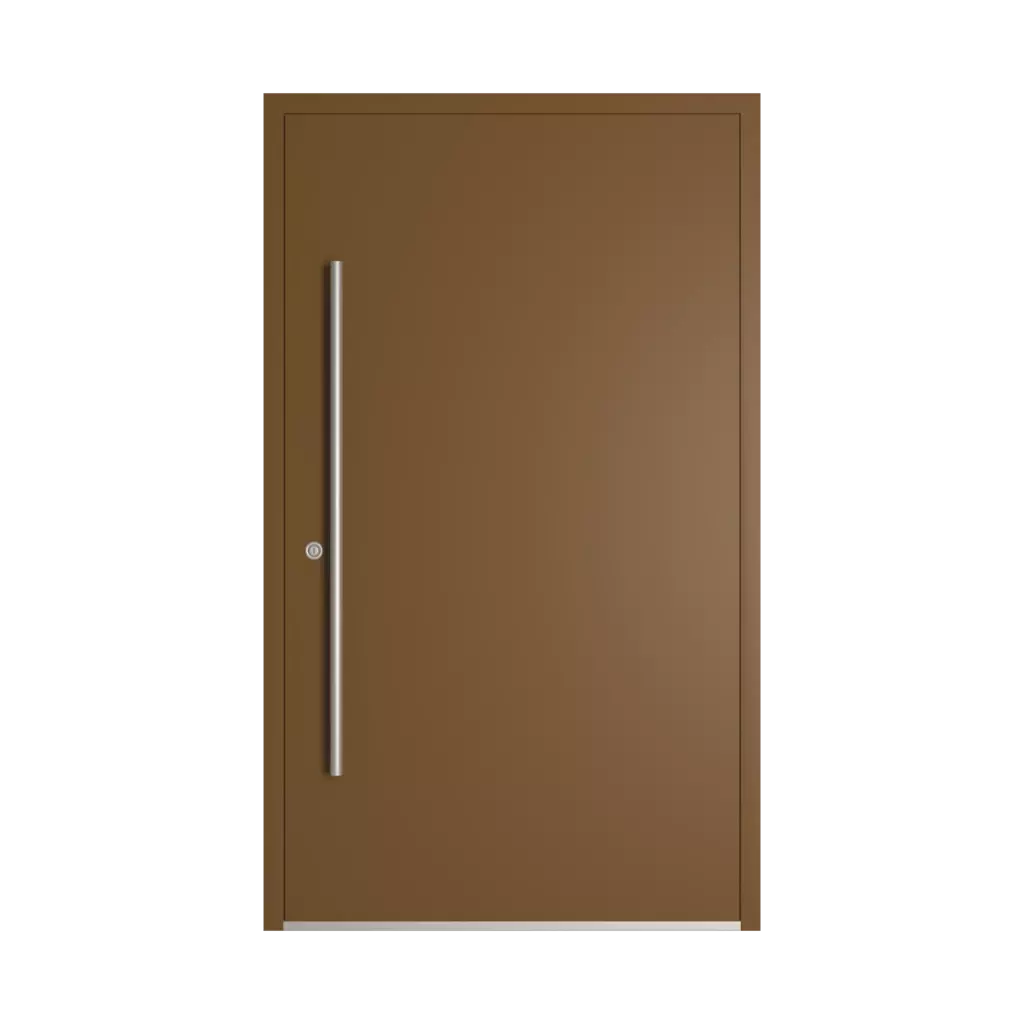 RAL 8008 Brun olive portes-dentree modeles dindecor sk06-corten  