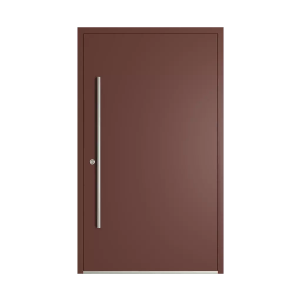 RAL 8015 Marron portes-dentree modeles dindecor model-6108  