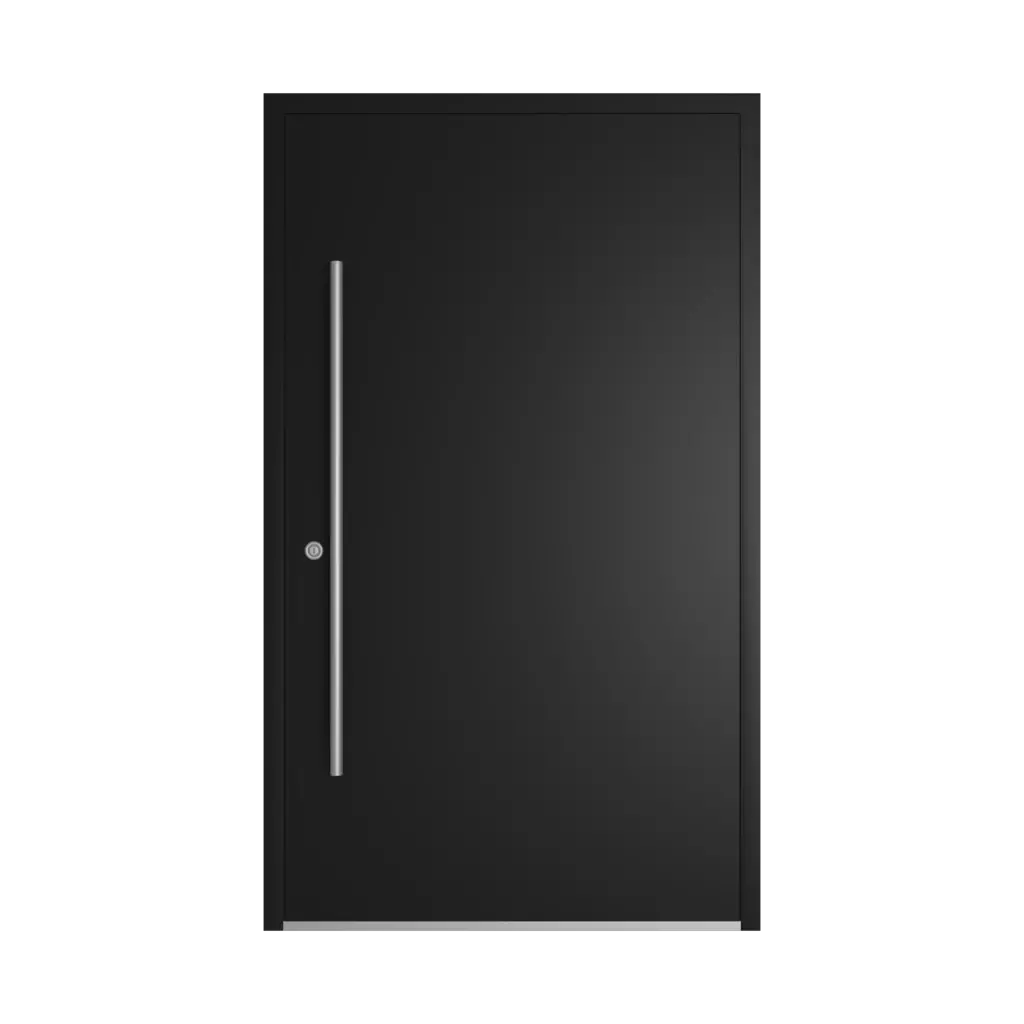 RAL 9005 Noir foncé portes-dentree couleurs-des-portes  
