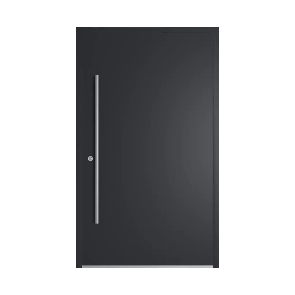 RAL 9017 Noir signalisation portes-dentree couleurs-des-portes  