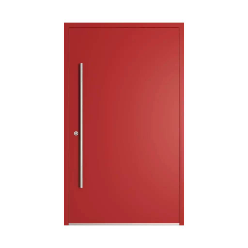 RAL 3000 Rouge feu portes-dentree modeles dindecor 6021-pvc  