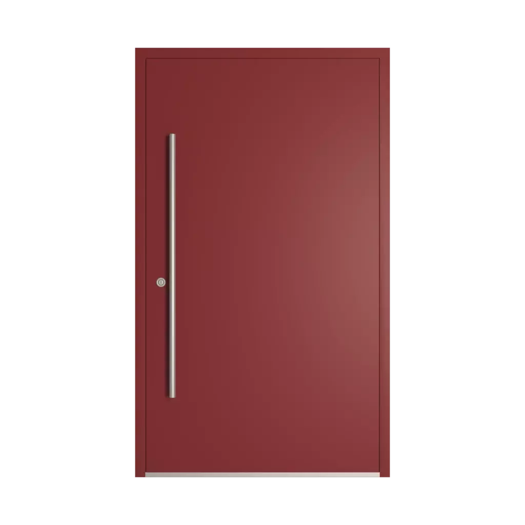 RAL 3011 Rouge brun portes-dentree modeles dindecor sk06-grey  