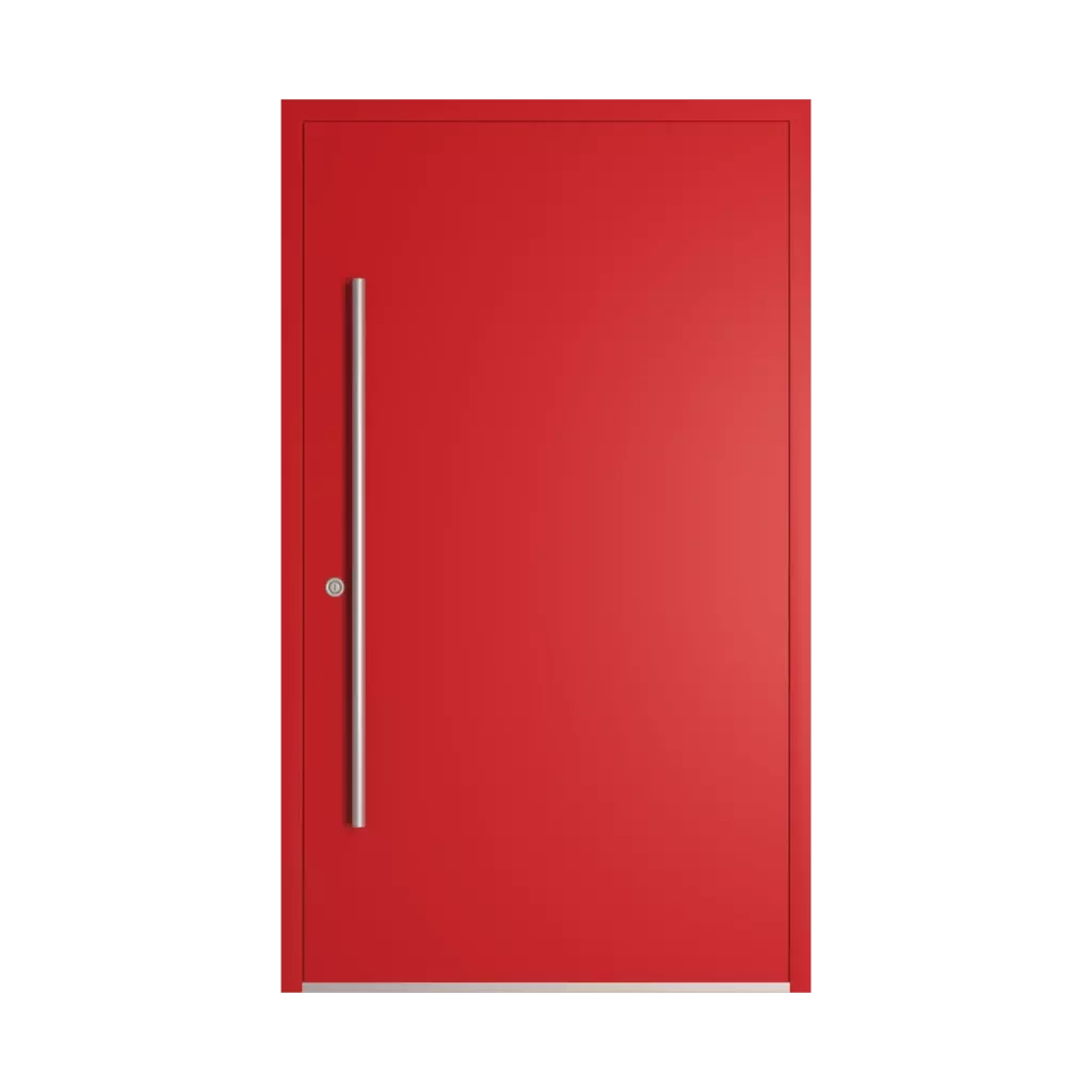 RAL 3020 Rouge signalisation portes-dentree modeles dindecor 6021-pvc  