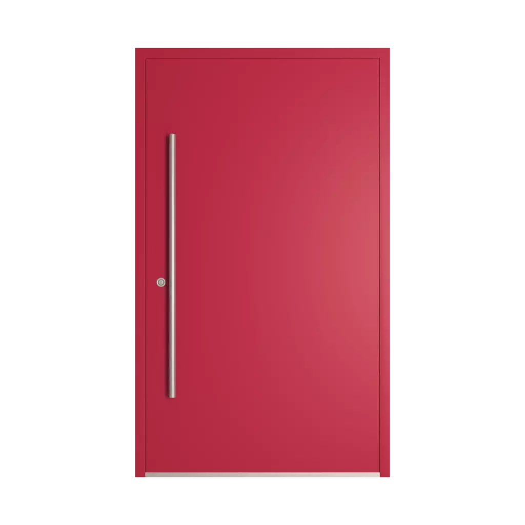 RAL 3027 Rouge framboise portes-dentree modeles dindecor 6132-black  