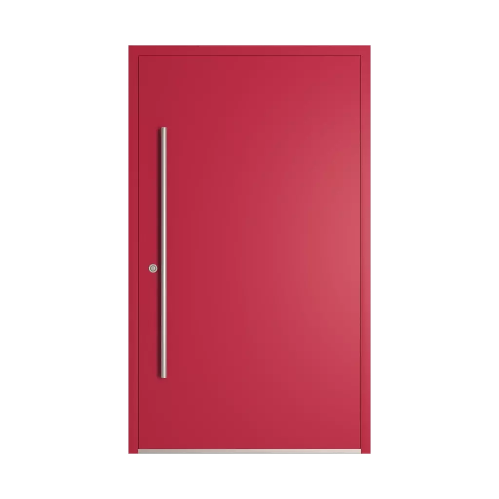 RAL 3027 Rouge framboise portes-dentree modeles dindecor sk03-corten  