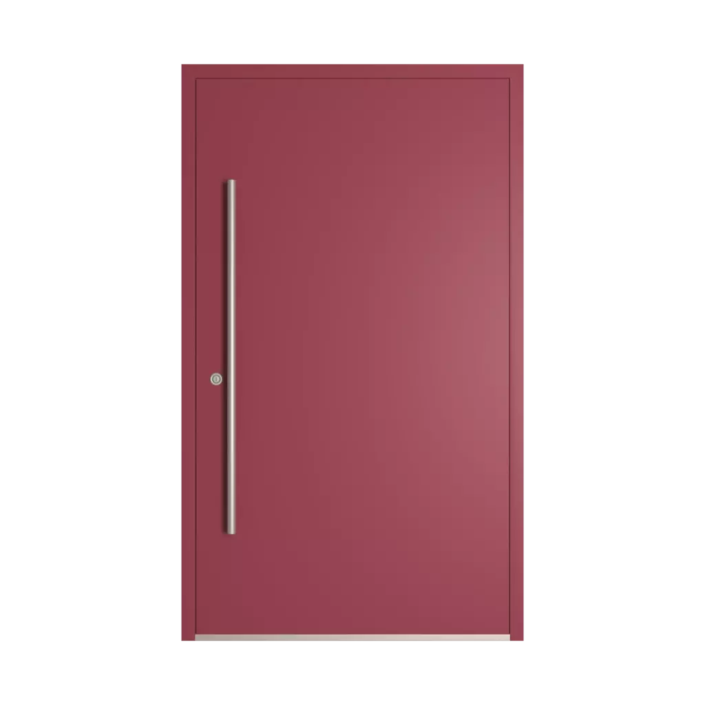 RAL 4002 Violet rouge portes-dentree modeles dindecor 5026-pvc-noir  