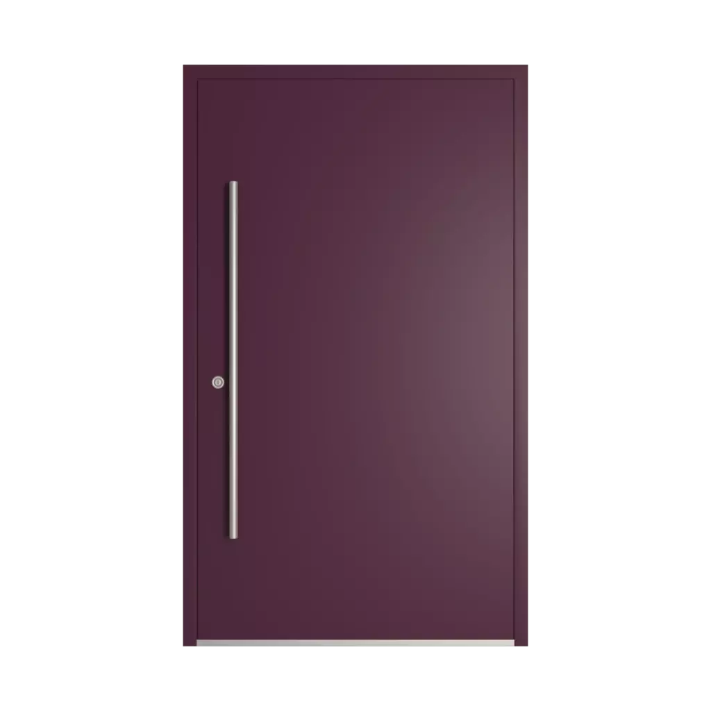 RAL 4007 Violet pourpre portes-dentree modeles dindecor 6004-pvc  