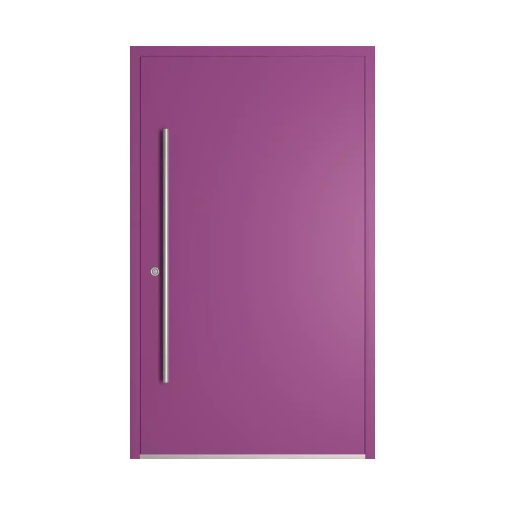 RAL 4008 Violet de sécurité portes-dentree modeles dindecor sk06-grey  