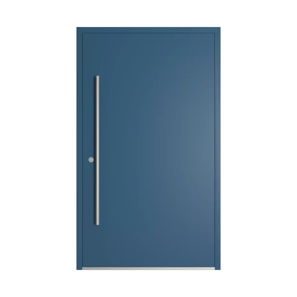 RAL 5009 Bleu azur portes-dentree modeles mdp model-16  