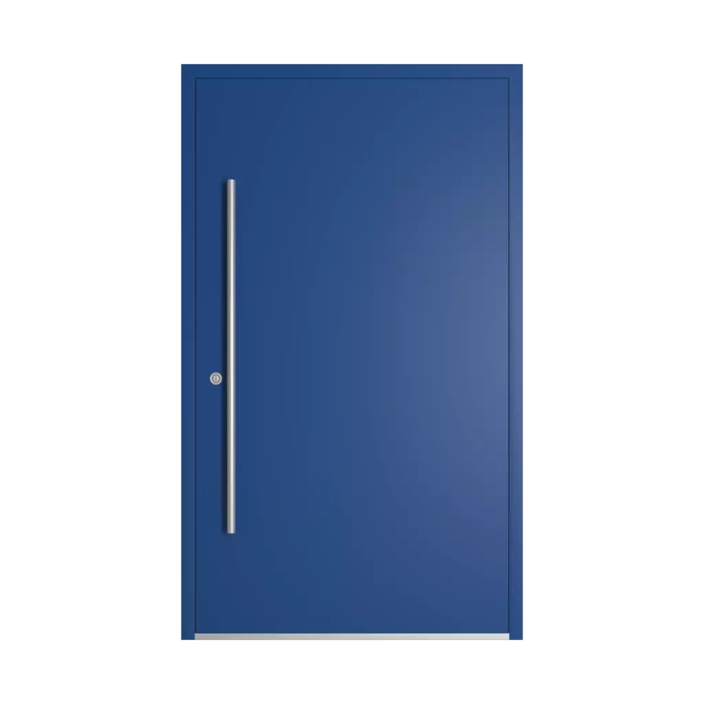 RAL 5010 Bleu gentiane portes-dentree modeles dindecor 1401-pvc  