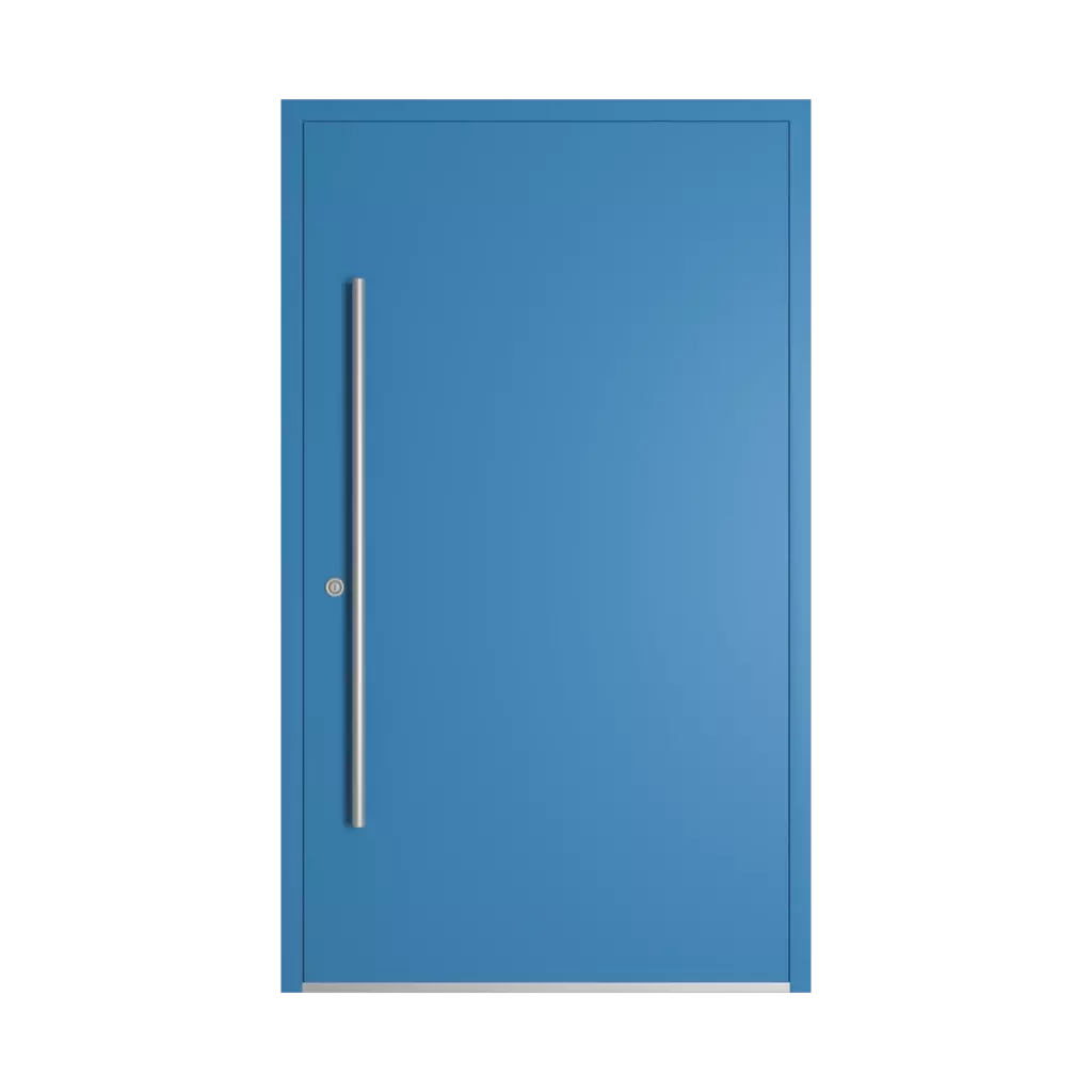 RAL 5012 Bleu clair portes-dentree modeles dindecor ll05  