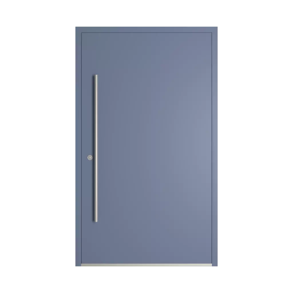 RAL 5014 Bleu pigeon portes-dentree modeles dindecor sk01-beton  