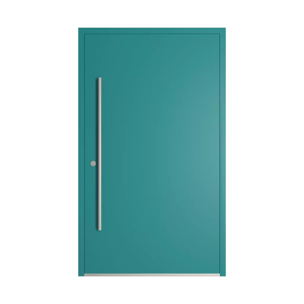 RAL 5018 Bleu turquoise portes-dentree modeles mdp model-24  