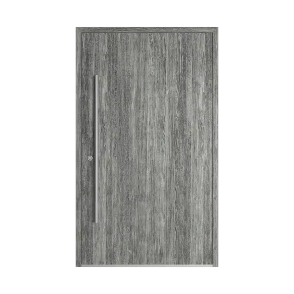 Woodec béton chêne Sheffield portes-dentree modeles dindecor 6124-pwz  