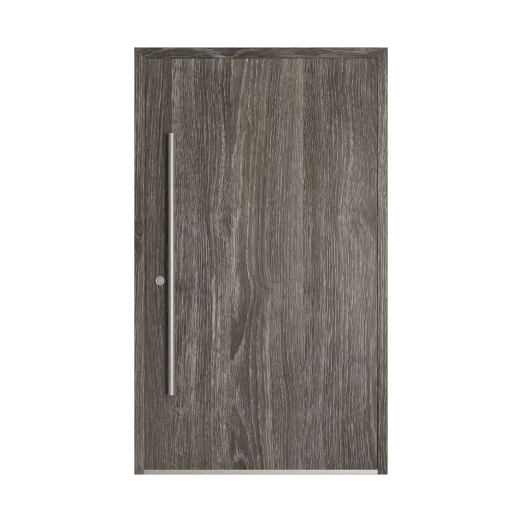 Chêne sheffield gris portes-dentree modeles dindecor model-1401  