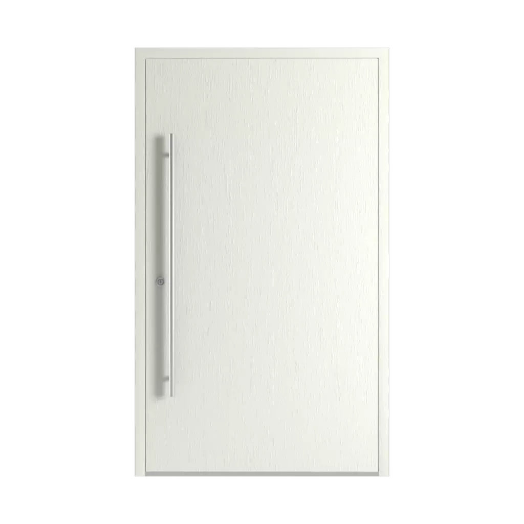 Blanc texturé portes-dentree modeles dindecor model-6103  