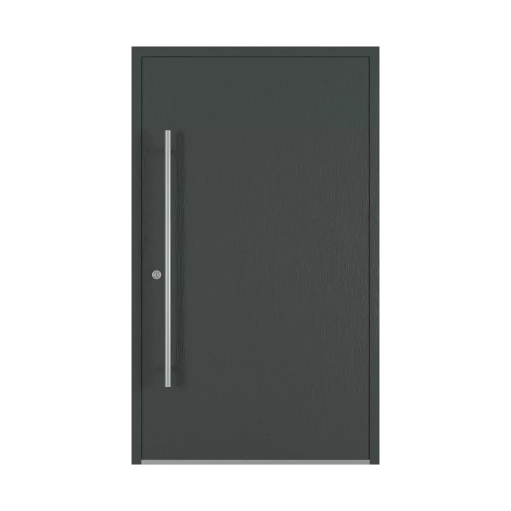 Gris anthracite ✨ portes-dentree modeles dindecor model-6123  