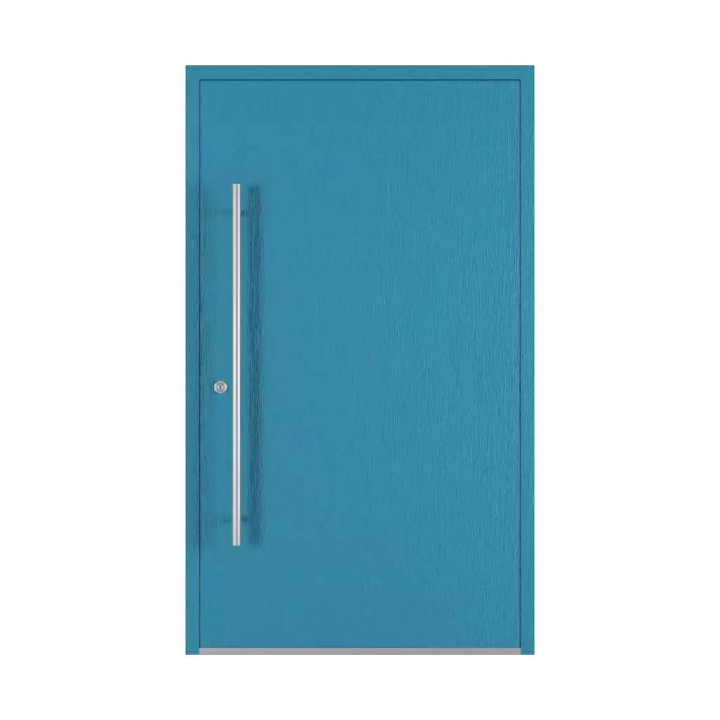 Bleu brillant portes-dentree modeles dindecor 6010-pvc  