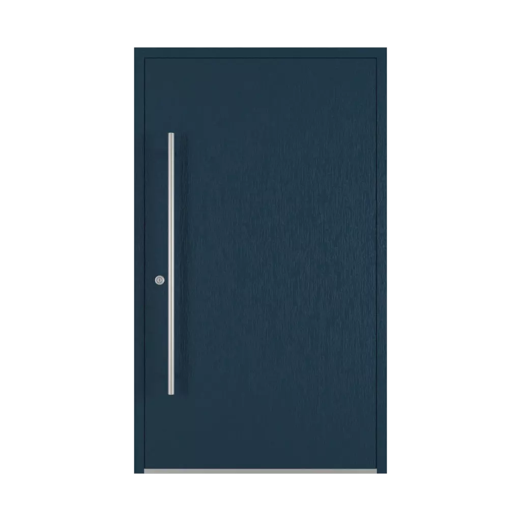 Bleu acier portes-dentree modeles dindecor sl07  