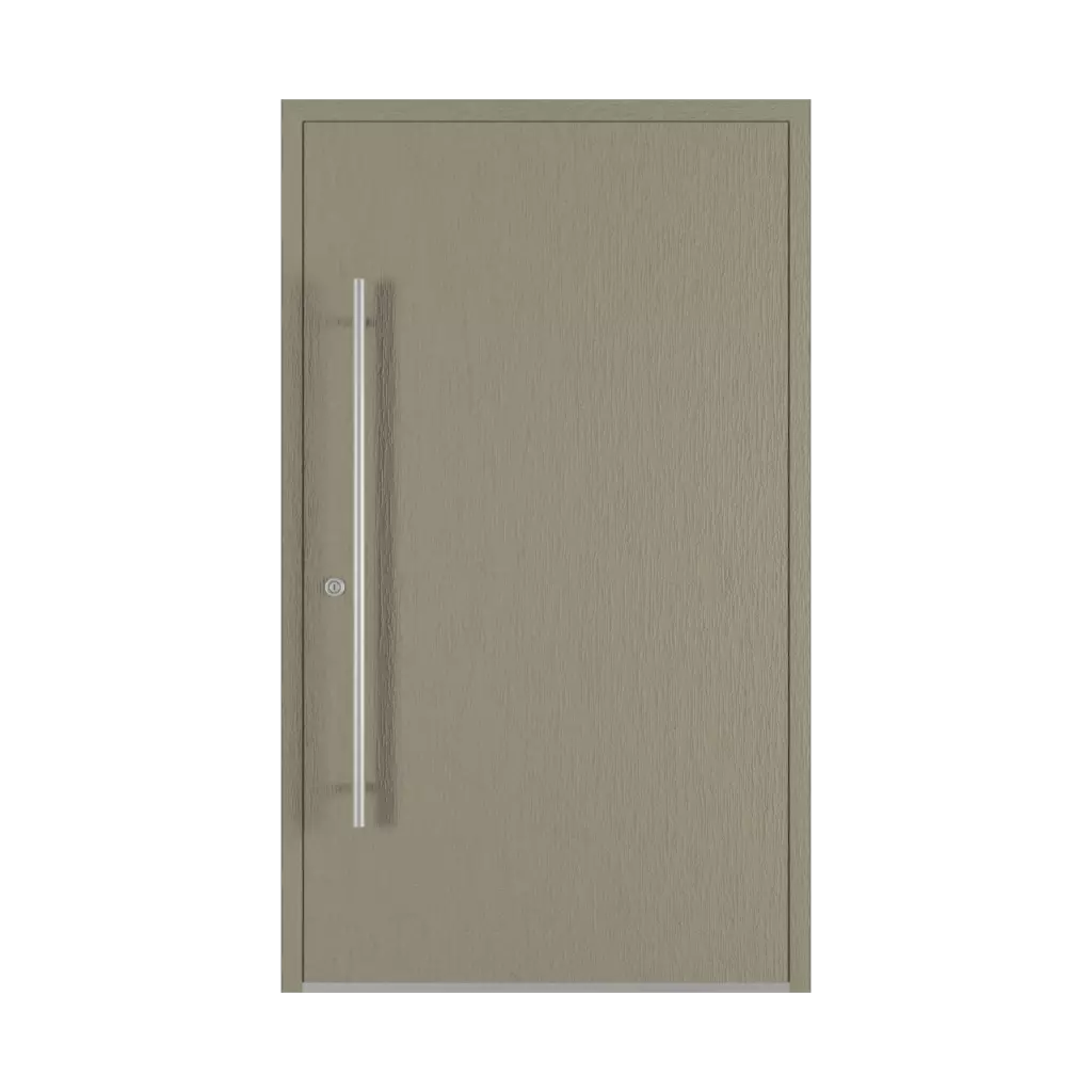 Gris béton portes-dentree modeles dindecor 6031-pvc  