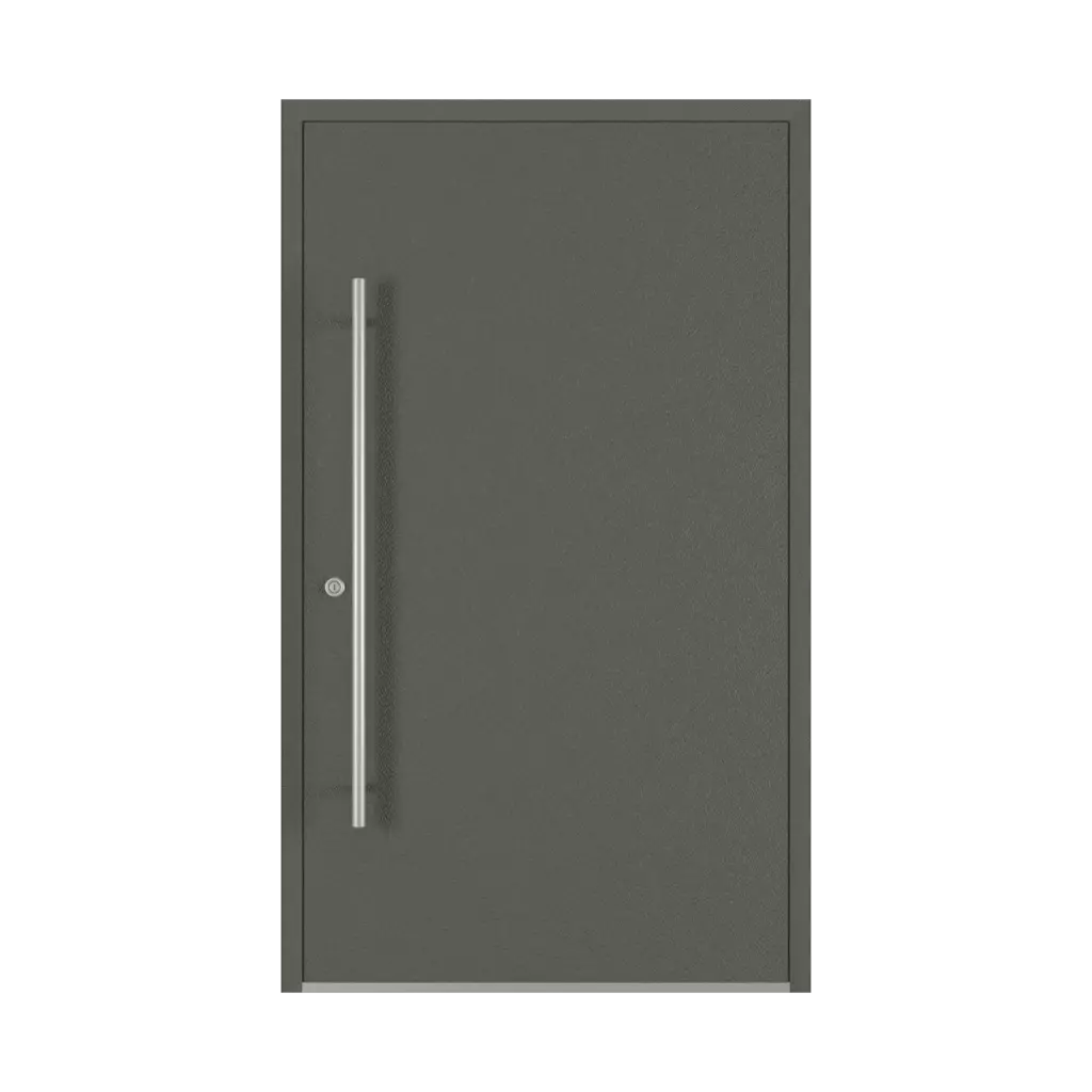 Gris Quartz portes-dentree modeles mdp model-28  