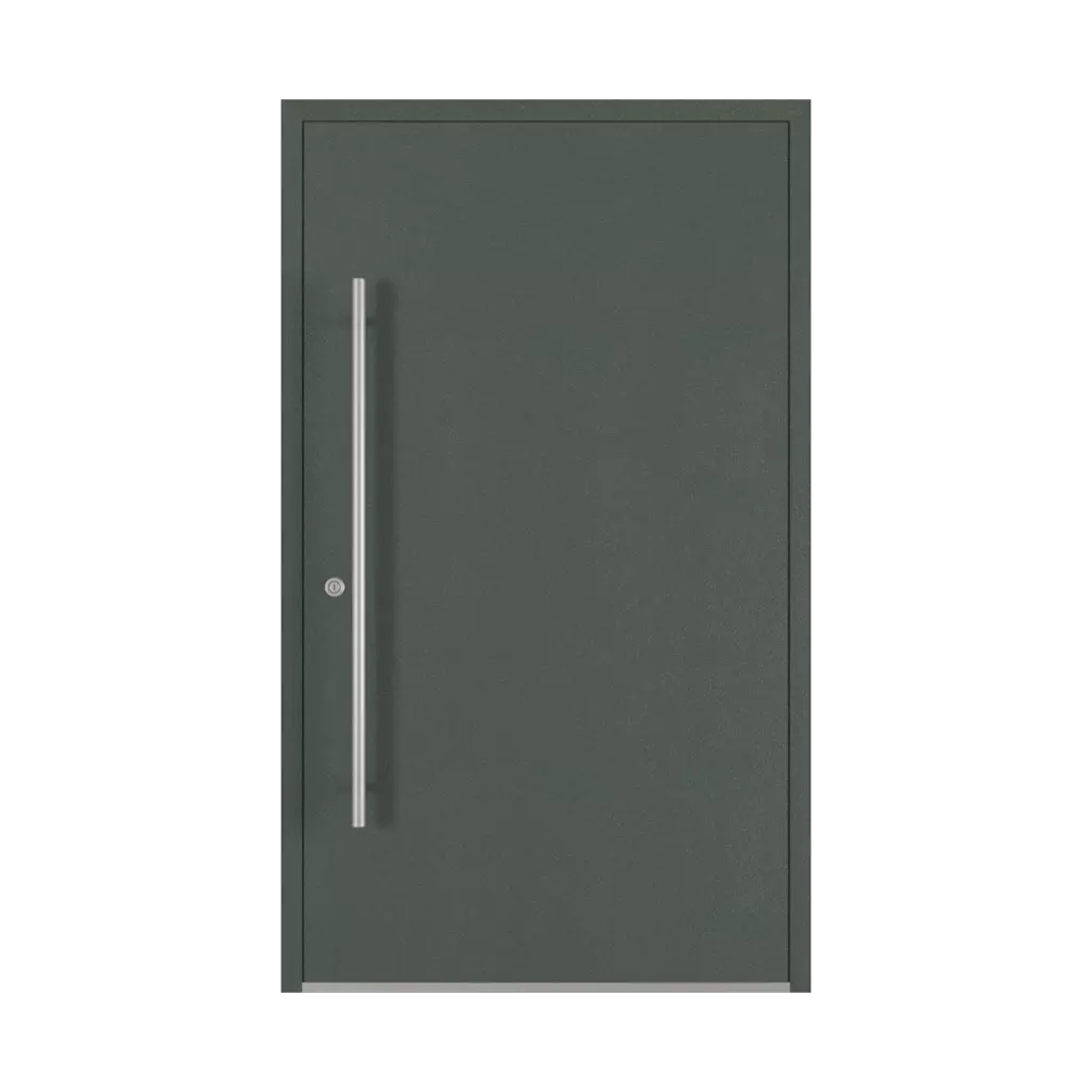 Basalte gris Aludec portes-dentree modeles dindecor 6021-pvc  