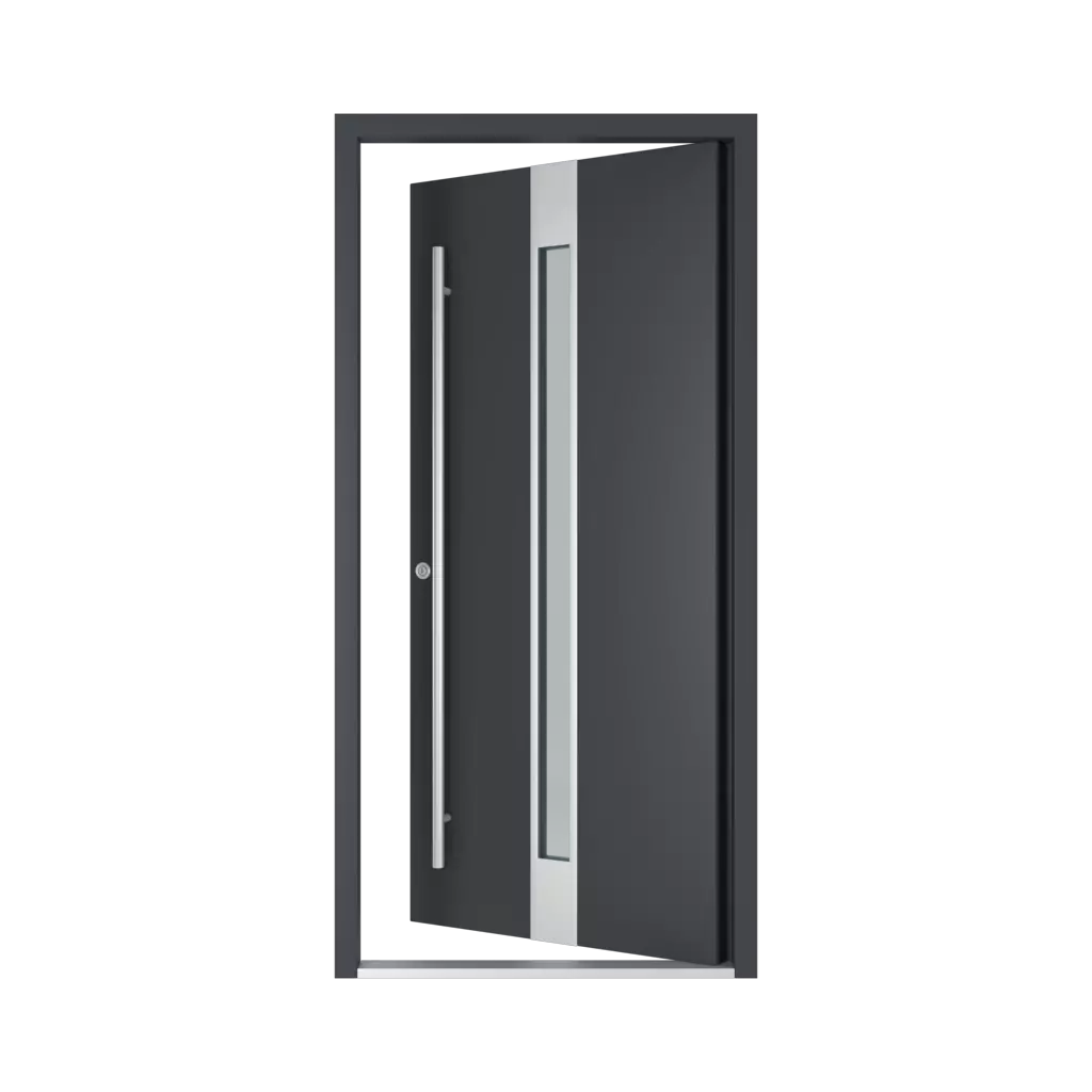 Ouverture gauche vers l’intérieur portes-dentree modeles dindecor 6102-black  