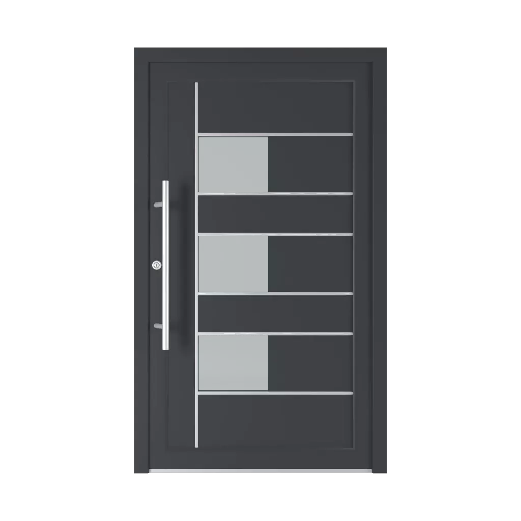 5026 PVC portes-dentree types-de-garnitures-de-porte remplissage-de-superposition-double-face 