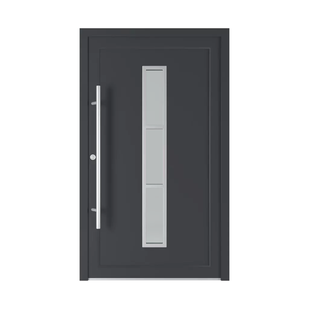 6003 PVC ✨ portes-dentree couleurs-des-portes couleurs-ral ral-9017-noir-signalisation 