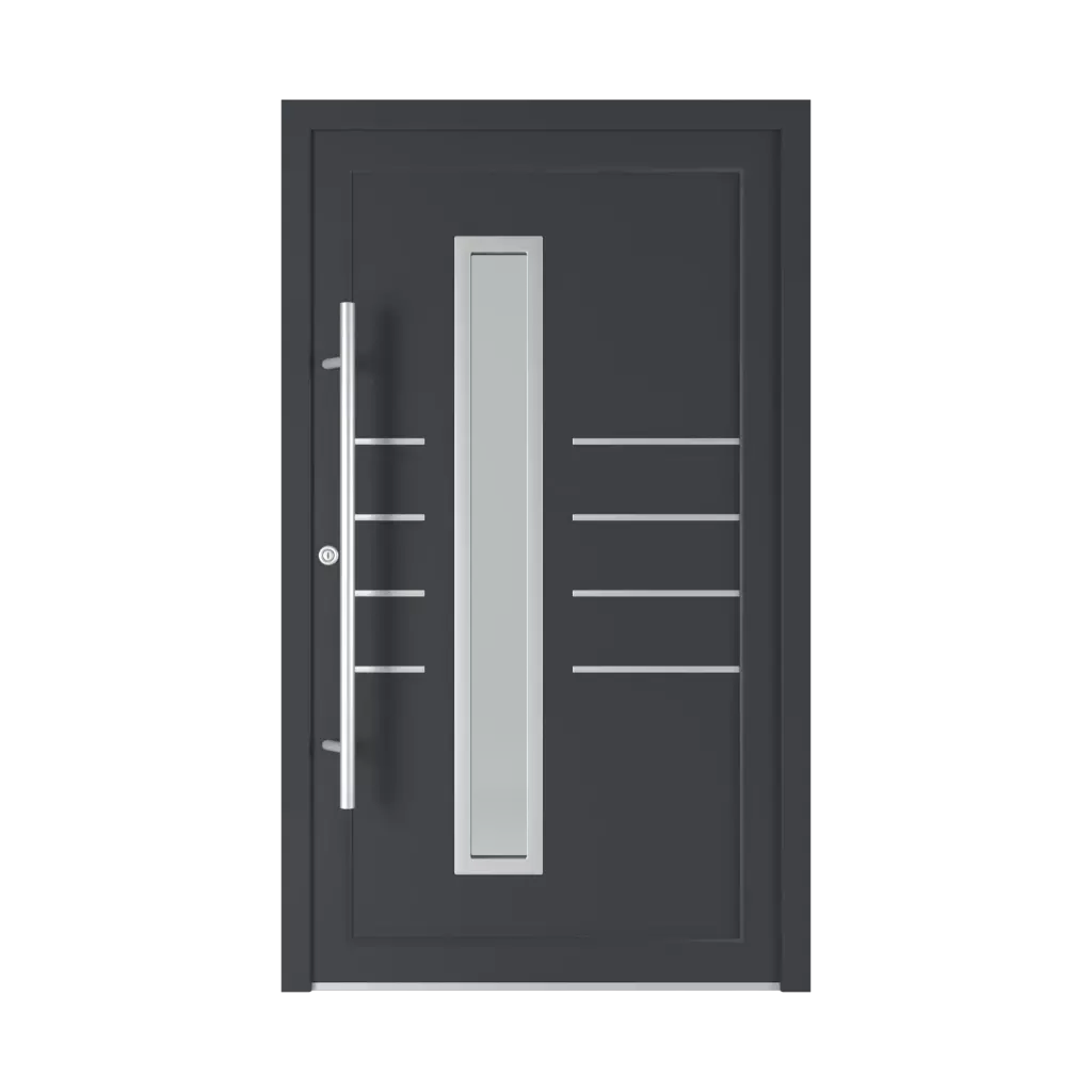 6011 PVC portes-dentree types-de-garnitures-de-porte remplissage-de-superposition-unilateral 