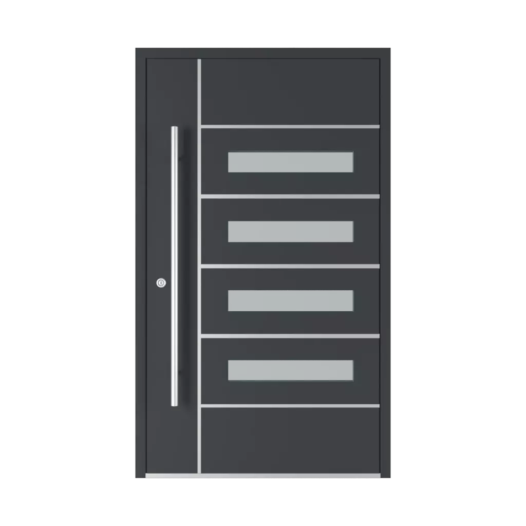 Model 5007 ST portes-dentree modeles aluminium 