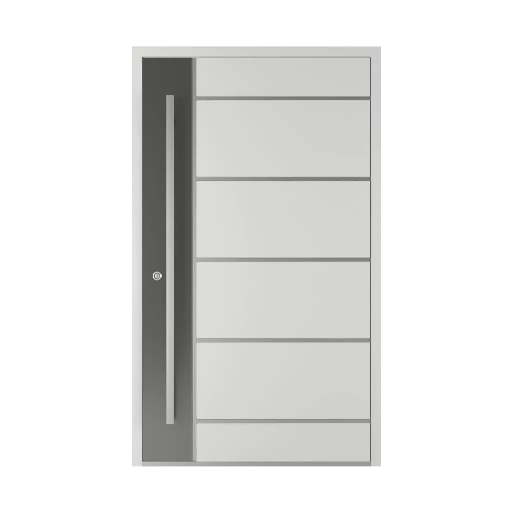 Model 2801 BS portes-dentree modeles aluminium 