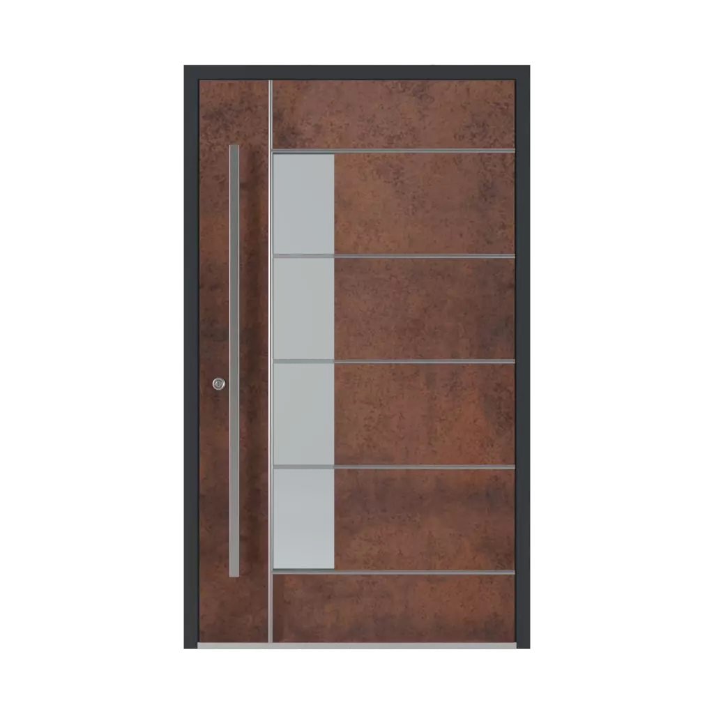 SK04 Corten 🏆 portes-dentree modeles dindecor sk04-corten  