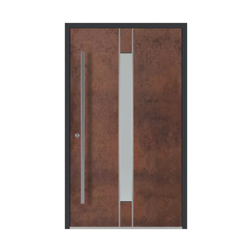 SK05 Corten 🏆 portes-dentree modeles dindecor sk05-corten  