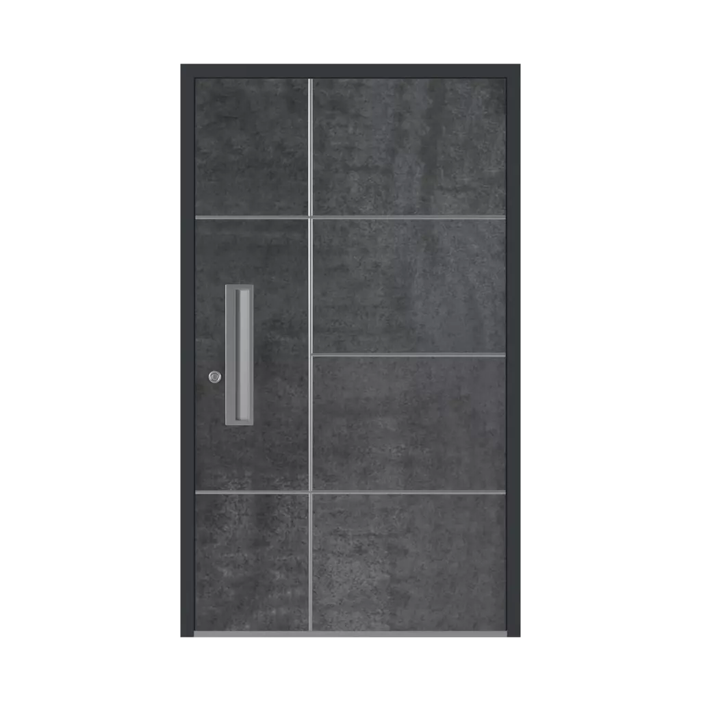SK01 Grey 🏆 portes-dentree modeles dindecor sk01-grey  